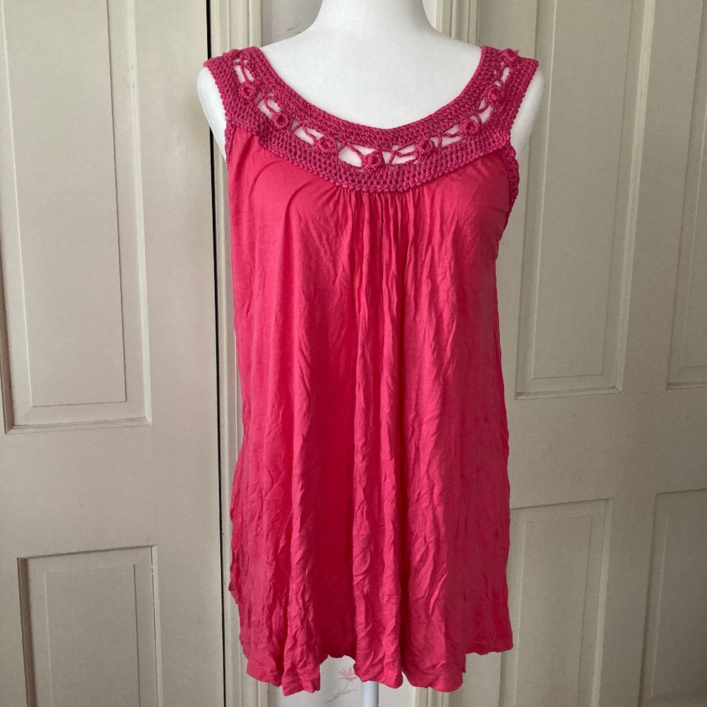 Crochet Accent Top